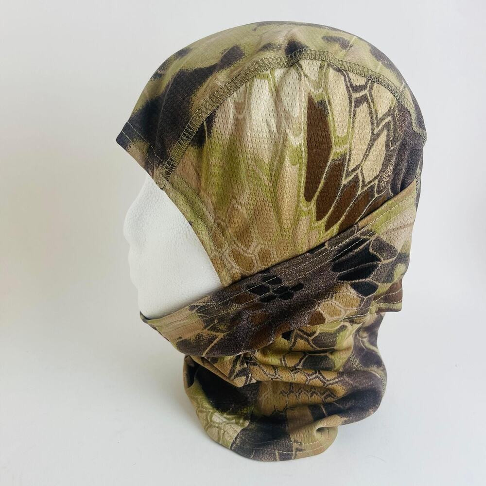 Full Mask For Men Python Camouflage Pattern Balaclava For Ski Motorcycle Riding - Picture 5 of 7